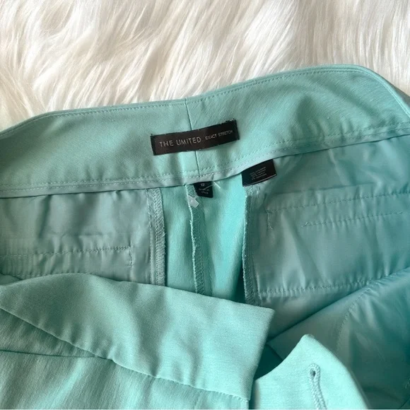 Women’s Shorts | THE LIMITED Mint Green Shorts 12 Cotton Blend - Picture 6 of 6
